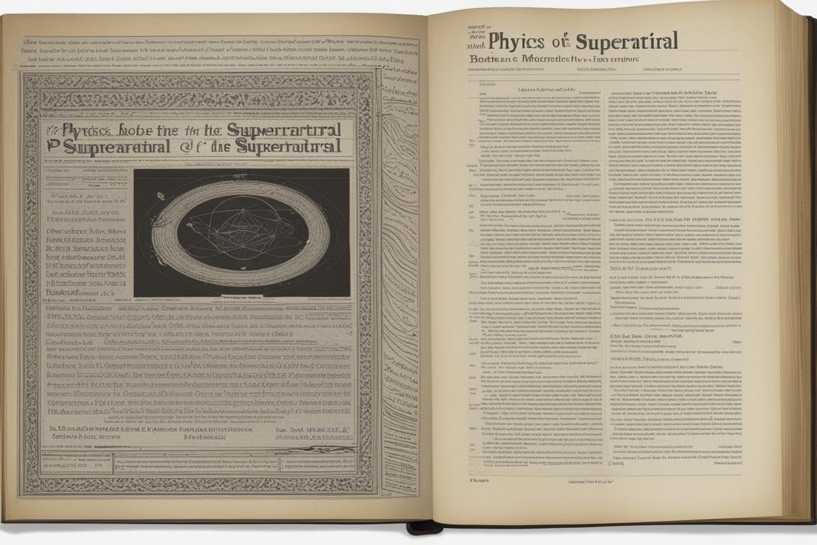 The Physics of the Supernatural